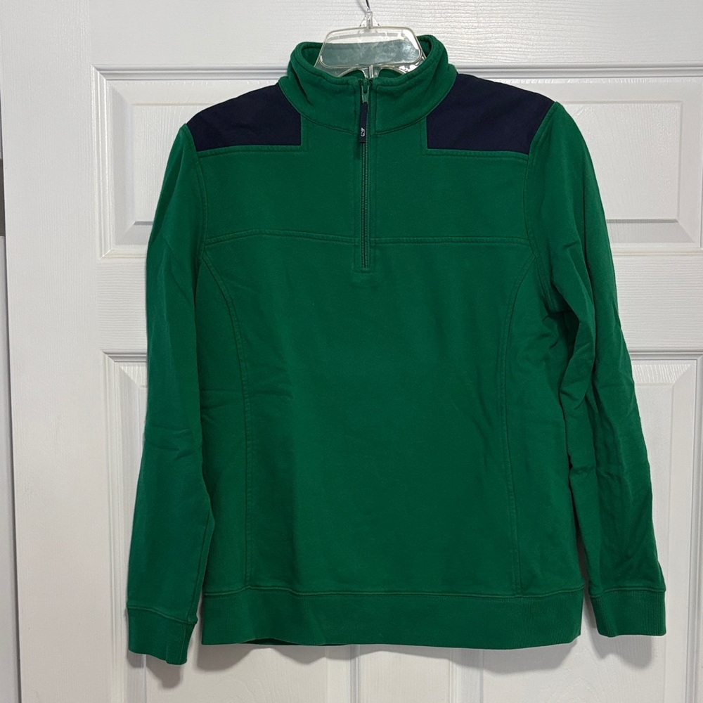 Vineyard Vines size Medium Green and Navy Shep Shirt